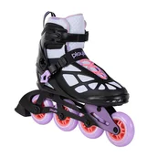 Rolki - Powerslide, Rolki damskie, Lancer white 84, rozmiar 42 - miniaturka - grafika 1