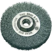 Akcesoria do elektronarzędzi - Szczotka tarczowa z drutu stalowego falistego fi 100 mm m14 Proline - miniaturka - grafika 1