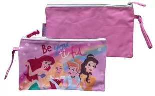 Piórnik Saszetka Kosmetyczka Księżniczki Disney'a Ariel Bella Duży 24/15 Cm - Piórniki - miniaturka - grafika 1