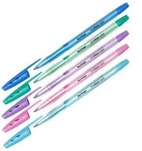 Berlingo Długopis Kulkowy Tribase Pastel 0,7mm Niebieski 265897 265897 - Długopisy - miniaturka - grafika 1