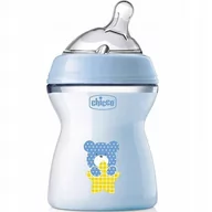 Butelki dla niemowląt - Chicco Butelka Natural Feeling 2m+ 250 ml Boy - miniaturka - grafika 1