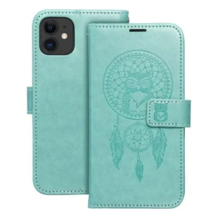OEM Kabura MEZZO Book do iPhone 11 łapacz snów zielony - Etui i futerały do telefonów OEM Kabura MEZZO Book do iPhone 11 łapacz snów zielony - Etui i futerały do telefonów - miniaturka - grafika 1