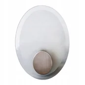 Lampy ogrodowe - KOBI Kinkiet Ścienny SOLO OV 40W G9 230V Chrom Kinkiet ogrodowy oświetlenie - miniaturka - grafika 1