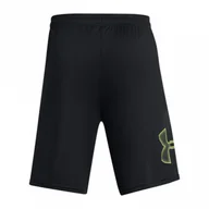 Spodenki męskie - Męskie spodenki treningowe Under Armour Tech Graphic Short - czarne - miniaturka - grafika 1