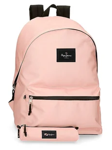 Pepe Jeans Plecak "Aris" w kolorze jasnoróżowym - 31 x 44 x 15 cm - Plecaki - miniaturka - grafika 1