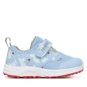 Buty dla chłopców - Sneakersy Reima Moomin Ekana 5400129M-61A1 Niebieski - miniaturka - grafika 1