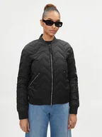 Kurtki damskie - REPLAY Kurtka przejściowa W7807.000.84166D Czarny Slim Fit - miniaturka - grafika 1
