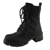 Botki damskie - Botki damskie workery VINCEZA 16437 ocieplane - miniaturka - grafika 1