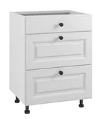 Meble kuchenne - Bristol Szafka Dolna Ds-60-2W-1N Blum Biały Mat - miniaturka - grafika 1