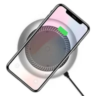 Ładowarki do telefonów - Baseus Whirlwind Wireless Charger bezprzewodowa ładowarka Qi z wentylatorem (CCALL-XU0S) srebrny - miniaturka - grafika 1