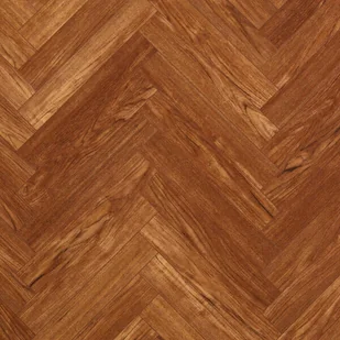 PANELE PODŁOGOWE WODOODPORNE JODEŁKA BERRY ALLOC TEAK BROWN B CHATEAU 62002729 AC5 8mm 4v-fuga - Panele podłogowe - miniaturka - grafika 1