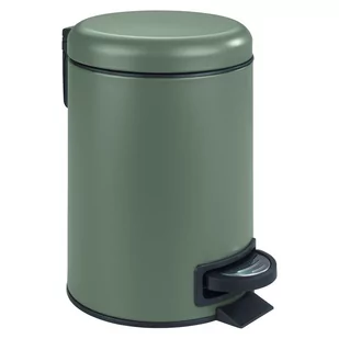 Zielony kosz łazienkowy Wenko Leman, 3 l - Kosze na śmieci - miniaturka - grafika 1