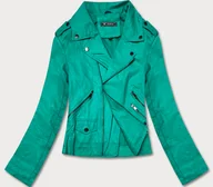 Płaszcze damskie - RAMONESKA DAMSKA TURKUSOWA (BN-20025-38) - Forget me not FASHION - miniaturka - grafika 1