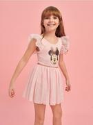 Sukienki i spódniczki dla dziewczynek - Sinsay - Sukienka Myszka Minnie - różowy - miniaturka - grafika 1