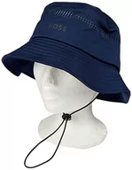 Czapki męskie - BOSS Komfortowa czapka męska, Dark Blue402., jeden rozmiar - miniaturka - grafika 1