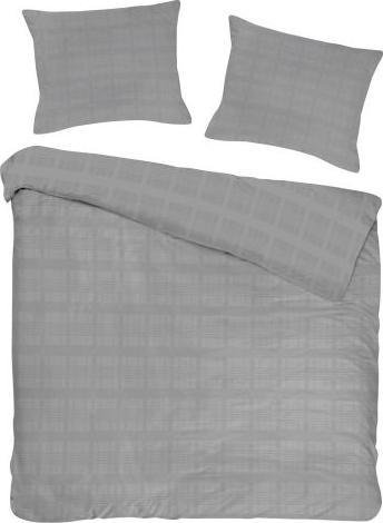 Darymex Pościel satyna bawełniana MARSELA GREY/140x200+1posz. 70x80 EXCLUSIVE