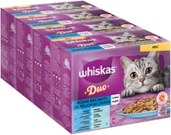 Mokra karma dla kotów - Zestaw WHISKAS DUO, saszetki, 96 x 85 g - Ocean Delights w galarecie - miniaturka - grafika 1