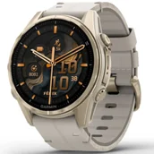 Smartwatch - Garmin Fenix 8 43mm Beżowy - miniaturka - grafika 1