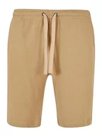 Spodenki męskie - Urban Classics Basic Sweatshorts, Spodenki Męskie, Unionbeige, Unionbeżowy, 3XL EU - miniaturka - grafika 1