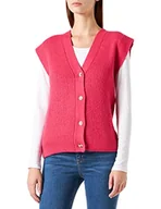 Swetry damskie - NAF Damski sweter Muse SM kardigan sweter, Camay Pink, mały - miniaturka - grafika 1