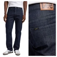 Spodnie męskie - Spodnie Jeansowe Męskie Lee X Straight Fit Proste Niebieskie W34 L30 - miniaturka - grafika 1