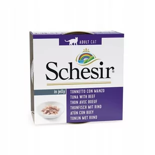 Schesir Natural kurczak, wołowina i ryż 85g - Mokra karma dla kotów - miniaturka - grafika 4