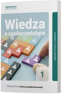 Zbigniew Smutek, Beata Surmacz, Jan Maleska WOS LO 1 Podręcznik ZP w.2019 OPERON - Powieści i opowiadania - miniaturka - grafika 1