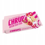 Batoniki - WAFLE CHRUPS ŚMIETANKOWO-MALINOWE 340G - Pyszna Przekąska z Nadzieniem 340g - miniaturka - grafika 1