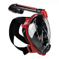 Sprzęt do nurkowania - Cressi Duke Dry Full Face Mask Black/Red M/L - miniaturka - grafika 1