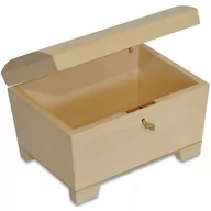 Pudełka i szkatułki - Szkatułka Pudełko Drewniane 20 X 14,5 X 11,7 Cm - miniaturka - grafika 1