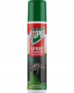 Expel Bros SPRAY NA KOMARY I KLESZCZE 90ML - Zwalczanie i odstraszanie szkodników - miniaturka - grafika 1