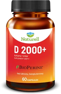 Naturell D 2000 + 60 Kapsułek - Witaminy i minerały - miniaturka - grafika 1