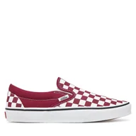 Trampki damskie - Tenisówki Vans Classic Slip-On VN000D5PZCF1 Bordowy - miniaturka - grafika 1
