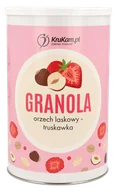 Płatki śniadaniowe i musli - Granola orzech laskowy-truskawka 190g - miniaturka - grafika 1