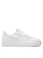 Buty dla dziewczynek - adidas Sneakersy Breaknet 2.0 K HP8962 Biały - miniaturka - grafika 1