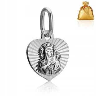 Srebrny Medalik Wisiorek Zawieszka Matka Boska Częstochowska Srebro Pr. 925 - Biżuteria dla dzieci Srebrny Medalik Wisiorek Zawieszka Matka Boska Częstochowska Srebro Pr. 925 - Biżuteria dla dzieci - miniaturka - grafika 1