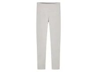 Spodnie i spodenki dla dziewczynek - pepperts!® Legginsy dziewczęce z brokatem (158/164, Szary) - miniaturka - grafika 1