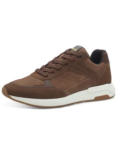 s.Oliver Sneakersy w kolorze brązowym - Trampki męskie - miniaturka - grafika 1