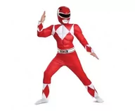 Stroje karnawałowe - Strój Red Ranger Classic Muscle Power Rangers M - Godan - miniaturka - grafika 1