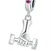 Charmsy - Charms do Pandora - CHARMS MIŁOŚNICZKA SIŁOWNI - miniaturka - grafika 1