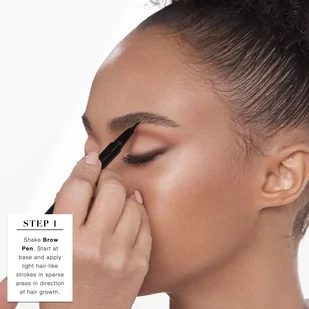 Anastasia Beverly Hills Brow Pen Chocolate - Akcesoria i kosmetyki do stylizacji brwi - miniaturka - grafika 6
