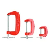 Imadła i ściski - Ścisk modelarski typ G, zestaw 3 sztuki Top Tools - miniaturka - grafika 1