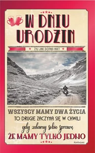 AB Card AB Card Karnet Urodziny &quot;Żyj jak dotąd nikt&quot ABCA0120 - Kartki okolicznościowe i zaproszenia - miniaturka - grafika 1