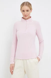 4F bluza funkcyjna damska kolor różowy - Bielizna sportowa damska - miniaturka - grafika 1