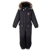 Kombinezony dla dzieci - Dziecięcy kombinezon KERT czarny Lenne r.122 - miniaturka - grafika 1