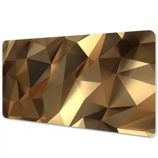 Duża podkładka na biurko dla dzieci Złota folia 100x50 cm - Podkładki na biurko - miniaturka - grafika 1