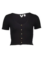 Koszulki i topy damskie - Roxy Koszulka w kolorze czarnym - miniaturka - grafika 1