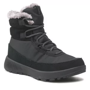 Śniegowce Columbia - Slopeside Peak BL2117 Black/Graphite 010 - Śniegowce damskie - miniaturka - grafika 1