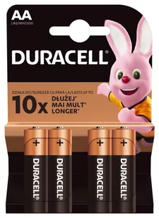 Duracell baterie alkaliczne paluszki AA LR6 1,5V 4szt 5000394076952 - Baterie i akcesoria - miniaturka - grafika 2