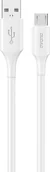 Kable USB - Kabel USB Dudao USB-A - microUSB 1.2 m Biały (6970379615690) - miniaturka - grafika 1